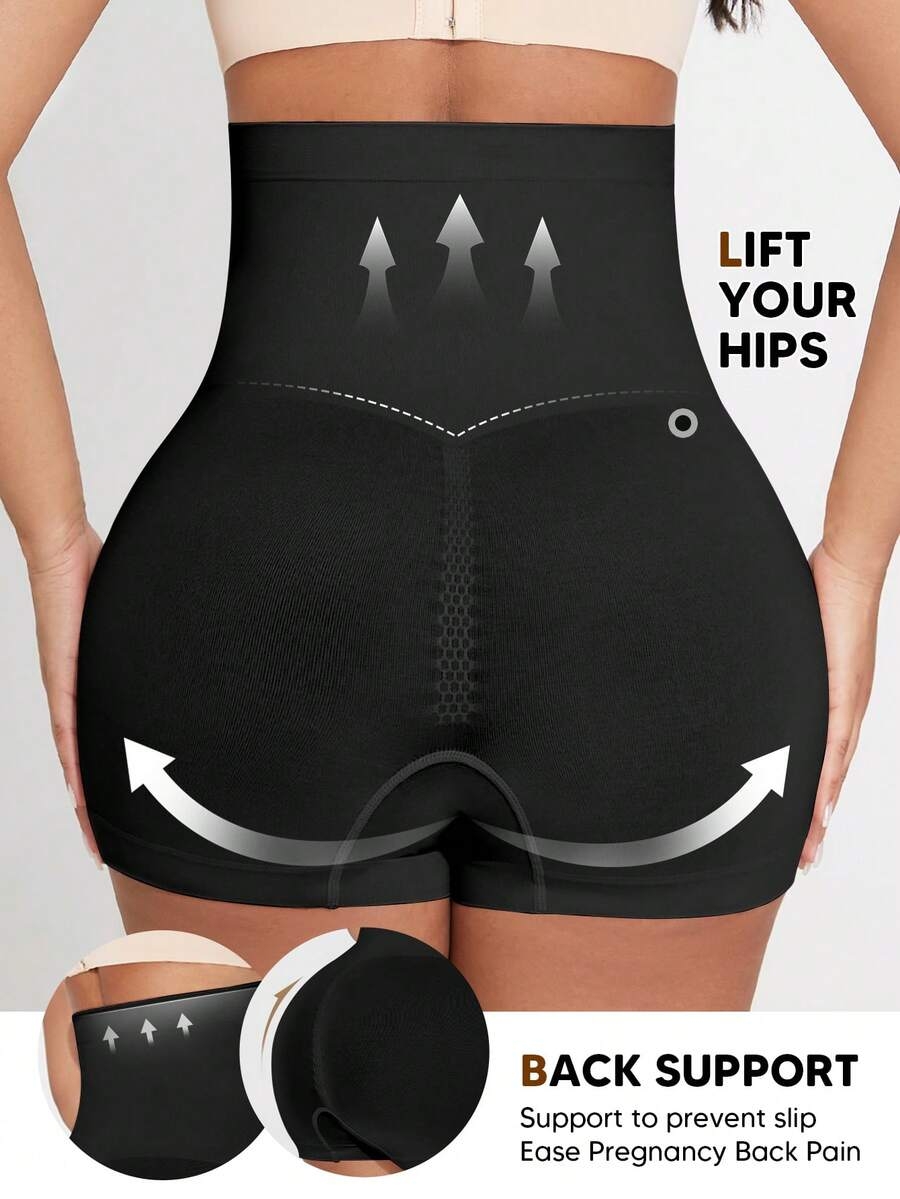 Maternity Belly Support Shorts High Waisted With Expandable Belly Panel Pregnancy Yoga Workout Activewear - Image 3