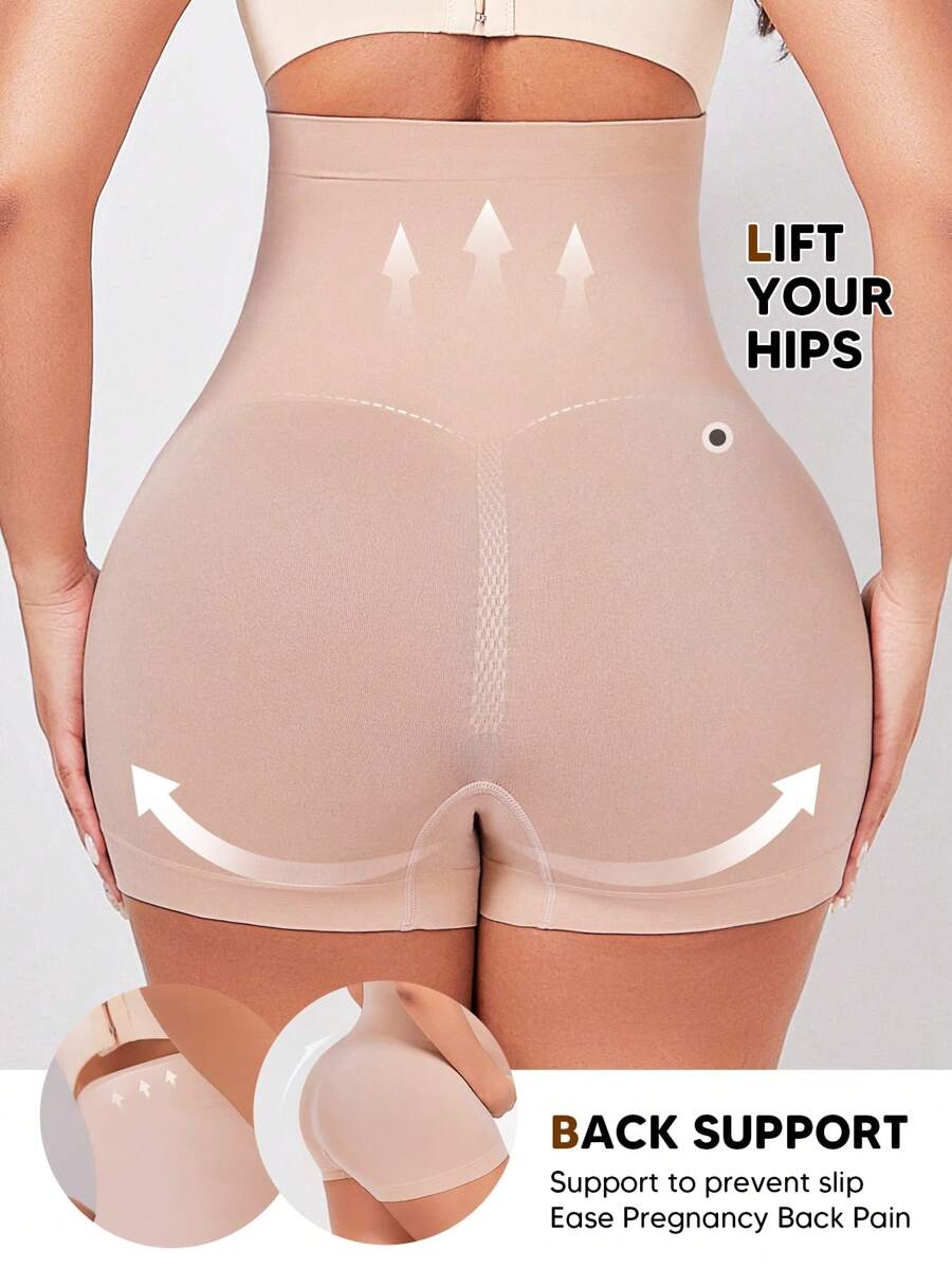 Maternity Belly Support Shorts High Waisted With Expandable Belly Panel Pregnancy Yoga Workout Activewear - Image 9