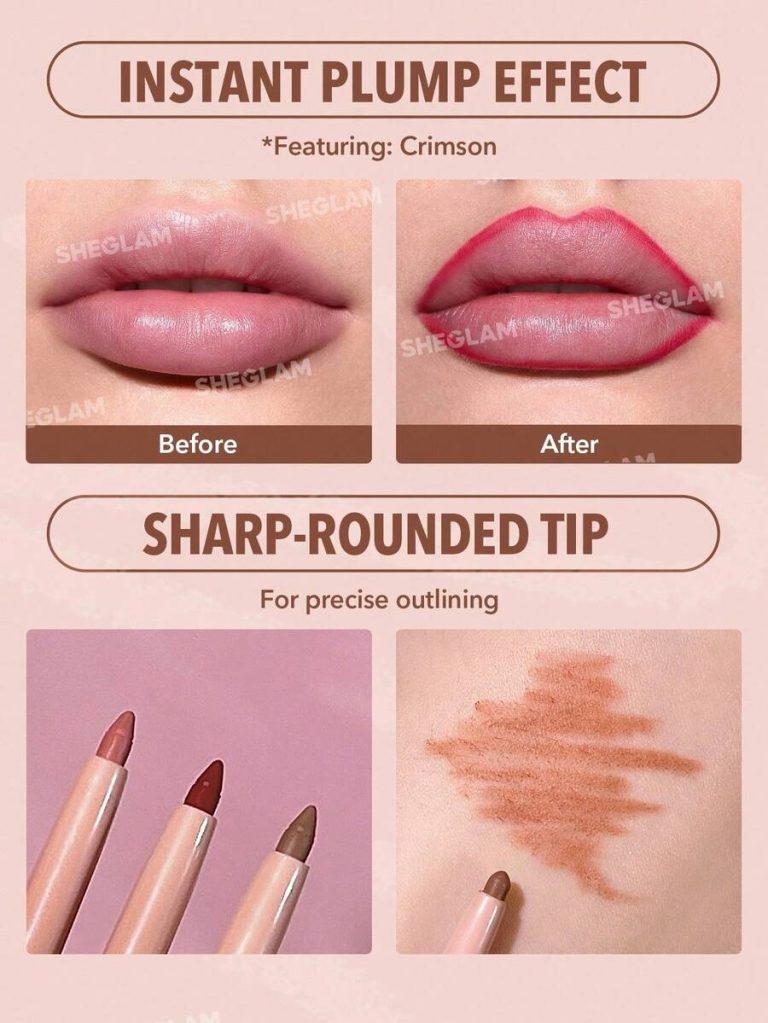 SHEGLAM So Lippy Lip Liner-Neutral Creamy Matte Lip Liner Pencil High Pigment Not Easy To Fade Silky Smooth Matte Contour Tint Lip Makeup Brand Beauty Makeup Cosmetic For Women Girls Perfect For Fall Winter Ideal For Y2K Fancy Fashion Suitable For Birthday Present Halloween Party Ready Best Color - Image 55