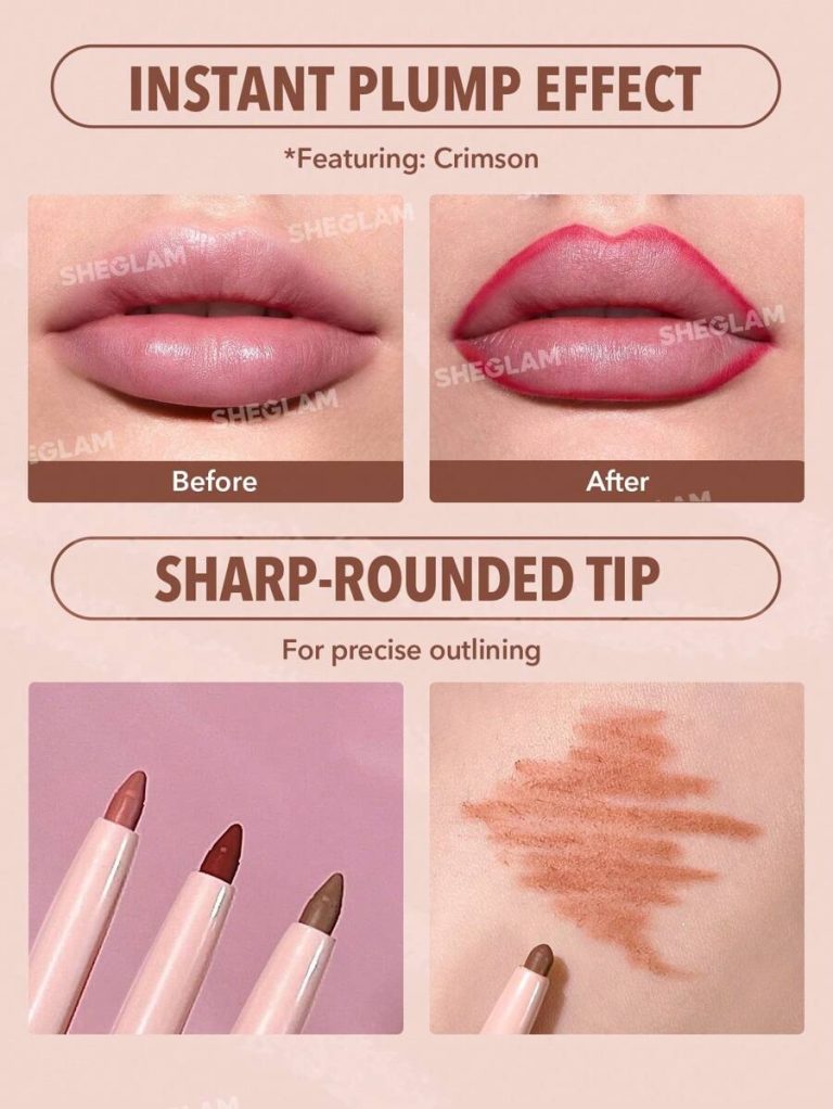 SHEGLAM So Lippy Lip Liner-Neutral Creamy Matte Lip Liner Pencil High Pigment Not Easy To Fade Silky Smooth Matte Contour Tint Lip Makeup Brand Beauty Makeup Cosmetic For Women Girls Perfect For Fall Winter Ideal For Y2K Fancy Fashion Suitable For Birthday Present Halloween Party Ready Best Color - Image 115