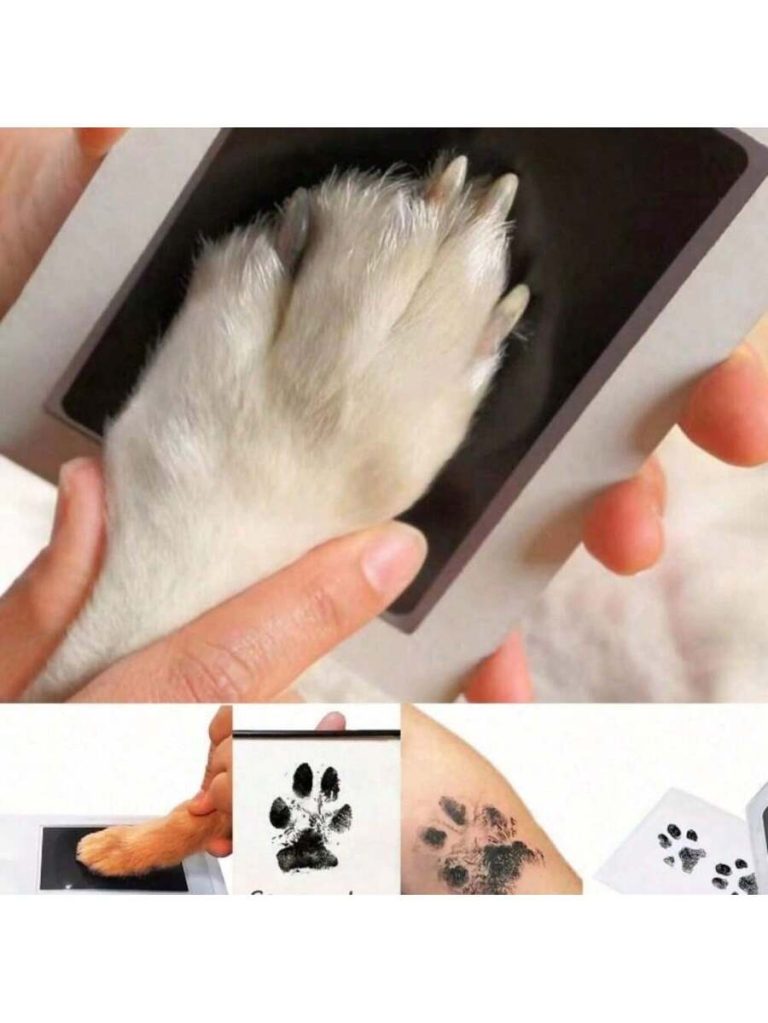 No-Touch Inkless Paw Print Kit - Perfect For Preserving Your Dog's Footprints, Inkless Pet Paw Print Pad, Ideal For Newborn Baby Handprint And Footprint Keepsake - Image 3