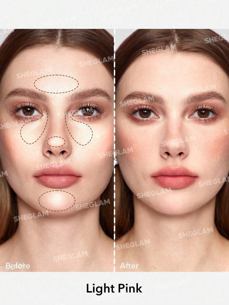 SHEGLAM Baked Glow Setting Powder-Light Brown Oil Control Loose Setting Powder Translucent Pore-Less Flawless Smooths Fine Lines Glowy Powder Brand Beauty Makeup Cosmetic For Women Girls Perfect For Fall Winter Ideal For Y2K Fancy Fashion Suitable For Birthday Present Halloween Party Ready Best Color - Image 11