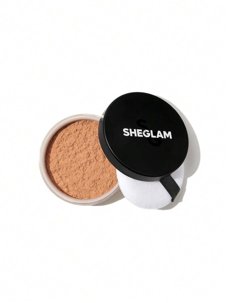 SHEGLAM Baked Glow Setting Powder-Light Brown Oil Control Loose Setting Powder Translucent Pore-Less Flawless Smooths Fine Lines Glowy Powder Brand Beauty Makeup Cosmetic For Women Girls Perfect For Fall Winter Ideal For Y2K Fancy Fashion Suitable For Birthday Present Halloween Party Ready Best Color - Image 44