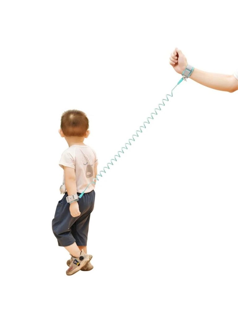 1pc Upgraded Anti-Lost Baby Leash Bracelet With Key Lock, Retractable Child Safety Wrist Link - Image 4