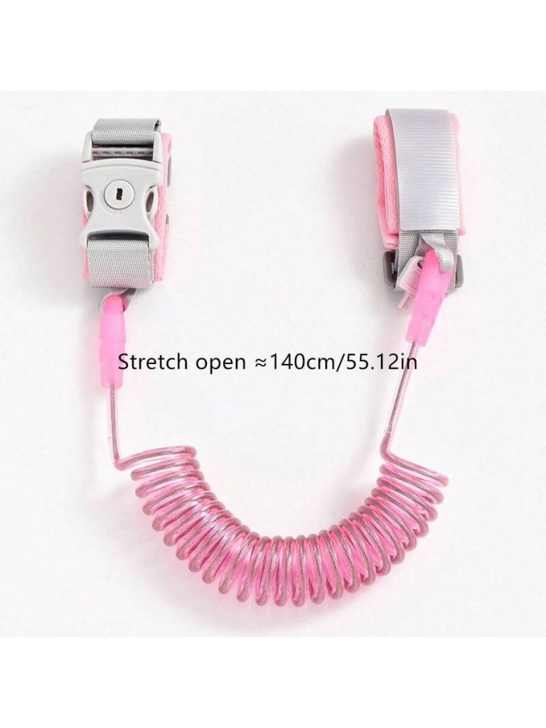 1pc Upgraded Anti-Lost Baby Leash Bracelet With Key Lock, Retractable Child Safety Wrist Link - Image 23