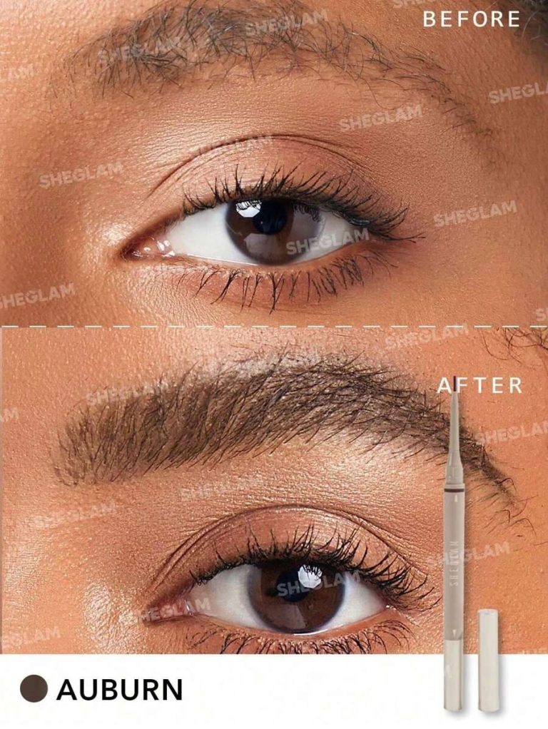 SHEGLAM Brows On Demand 2-In-1 Brow Pencil-Chocolate Waterproof Liquid Eyebrow Pen Sweat-Proof Anti-Oil Natural Brow Filling Outlining Eyebrow Cream Gel Makeup Brand Beauty Makeup Cosmetic For Women Girls Perfect For Fall Winter Ideal For Y2K Fancy Fashion Suitable For Birthday Present Halloween Party Ready Best Color - Image 8