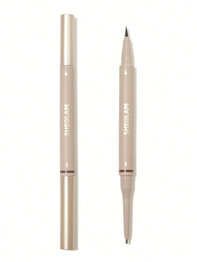 SHEGLAM Brows On Demand 2-In-1 Brow Pencil-Chocolate Waterproof Liquid Eyebrow Pen Sweat-Proof Anti-Oil Natural Brow Filling Outlining Eyebrow Cream Gel Makeup Brand Beauty Makeup Cosmetic For Women Girls Perfect For Fall Winter Ideal For Y2K Fancy Fashion Suitable For Birthday Present Halloween Party Ready Best Color - Image 11
