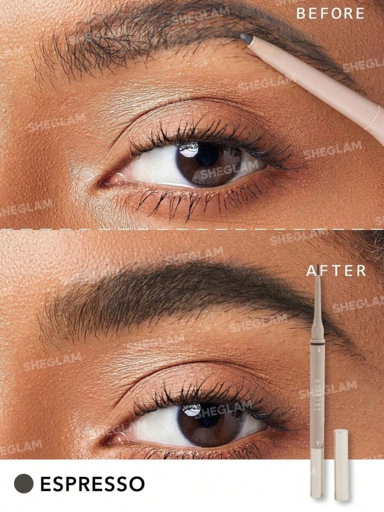 SHEGLAM Brows On Demand 2-In-1 Brow Pencil-Chocolate Waterproof Liquid Eyebrow Pen Sweat-Proof Anti-Oil Natural Brow Filling Outlining Eyebrow Cream Gel Makeup Brand Beauty Makeup Cosmetic For Women Girls Perfect For Fall Winter Ideal For Y2K Fancy Fashion Suitable For Birthday Present Halloween Party Ready Best Color - Image 13