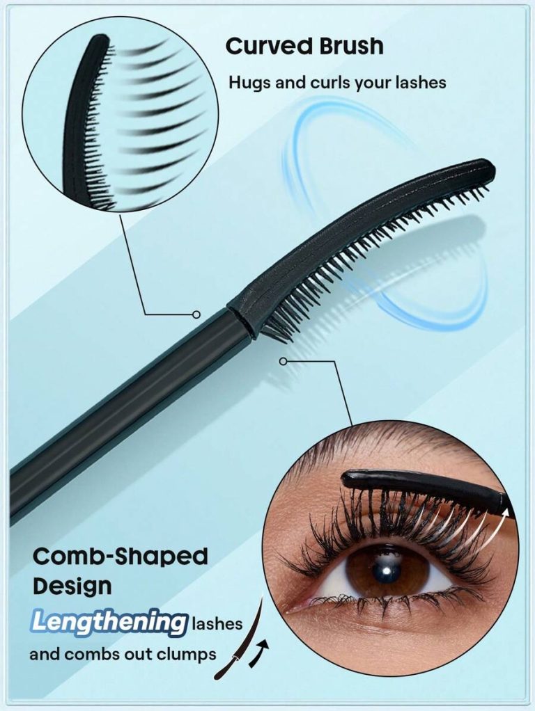 SHEGLAM Lift & Elevate Lengthening Mascara Brand Beauty Makeup Cosmetic For Women Girls Perfect For Fall Winter Ideal For Y2K Fancy Fashion Suitable For Birthday Present Halloween Party Ready Best Color - Image 5
