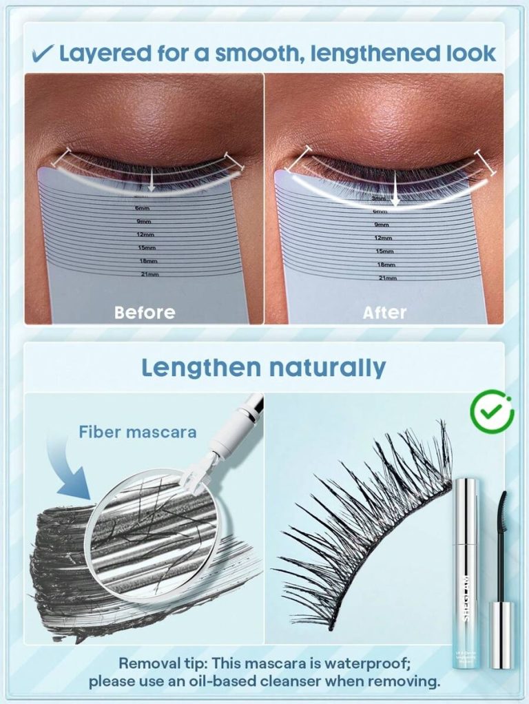 SHEGLAM Lift & Elevate Lengthening Mascara Brand Beauty Makeup Cosmetic For Women Girls Perfect For Fall Winter Ideal For Y2K Fancy Fashion Suitable For Birthday Present Halloween Party Ready Best Color - Image 6