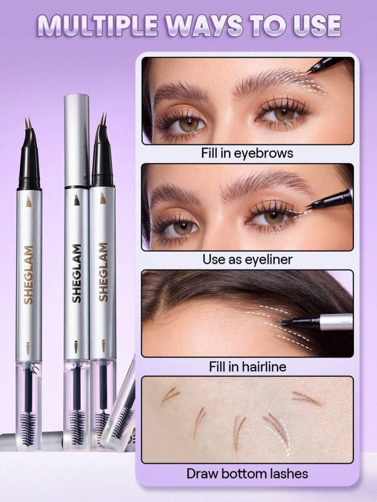 SHEGLAM Real Flow Laminating Brow Pen-Chocolate Brand Beauty Makeup Cosmetic For Women Girls Perfect For Fall Winter Ideal For Y2K Fancy Fashion Suitable For Birthday Present Halloween Party Ready Best Color - Image 33