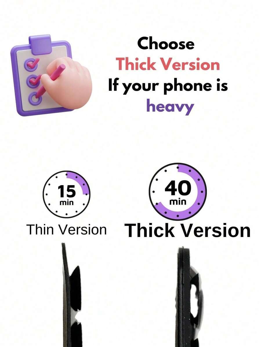 1PC Silicone Suction Phone Case Mount,Phone Suction Grip,Octobuddy,Sticky Phone Grip, Adhesive Phone Stand Sticky For Cell Phone - Image 3