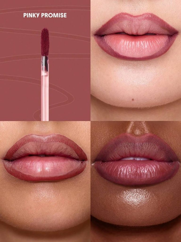 SHEGLAM Fall In Line Peel Off Lip Liner Stain-Pinky Promise Henna Brand Beauty Makeup Cosmetic For Women Girls Perfect For Fall Winter Ideal For Y2K Fancy Fashion Suitable For Birthday Present Halloween Party Ready Best Color - Image 3