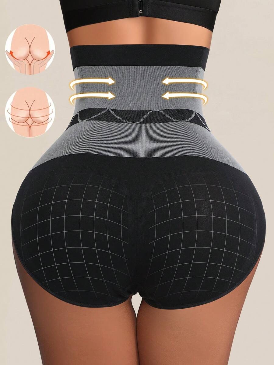 1 Pc Seamless High Waist Shaping Panties Slimming Tummy Control Underwear Waist Trainer Body Shaper Shapewear For Women Underwear Women's Underwear Sheath Flat Belly Woman Lingerie Briefs Butt Lifter - Image 6