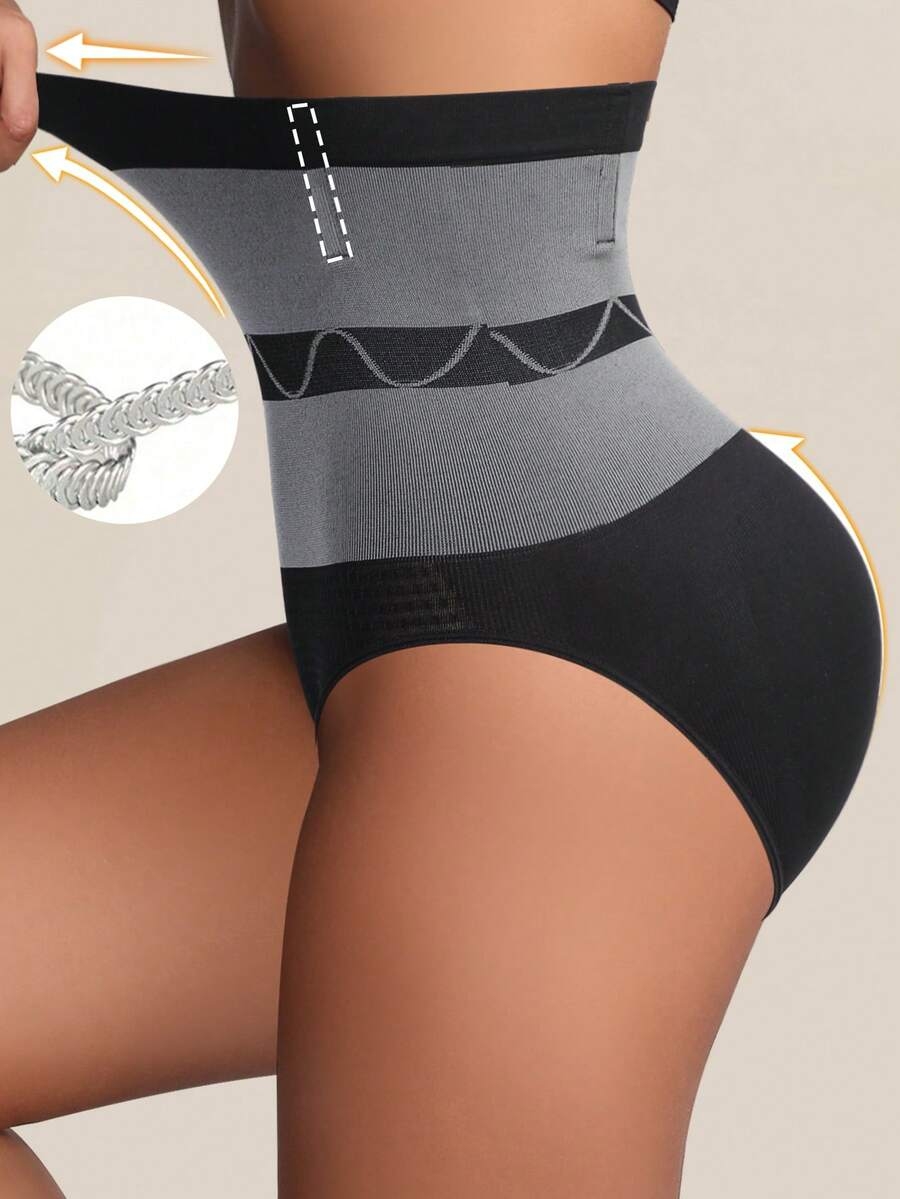 1 Pc Seamless High Waist Shaping Panties Slimming Tummy Control Underwear Waist Trainer Body Shaper Shapewear For Women Underwear Women's Underwear Sheath Flat Belly Woman Lingerie Briefs Butt Lifter - Image 8