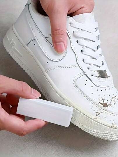 1pc Magic Shoe Cleaner Eraser - Stain & Dirt Remover For Sneakers, Faux Leather, And Clothes, Versatile Use In Living Room, Bedroom, Bathroom, Kitchen, Toilet