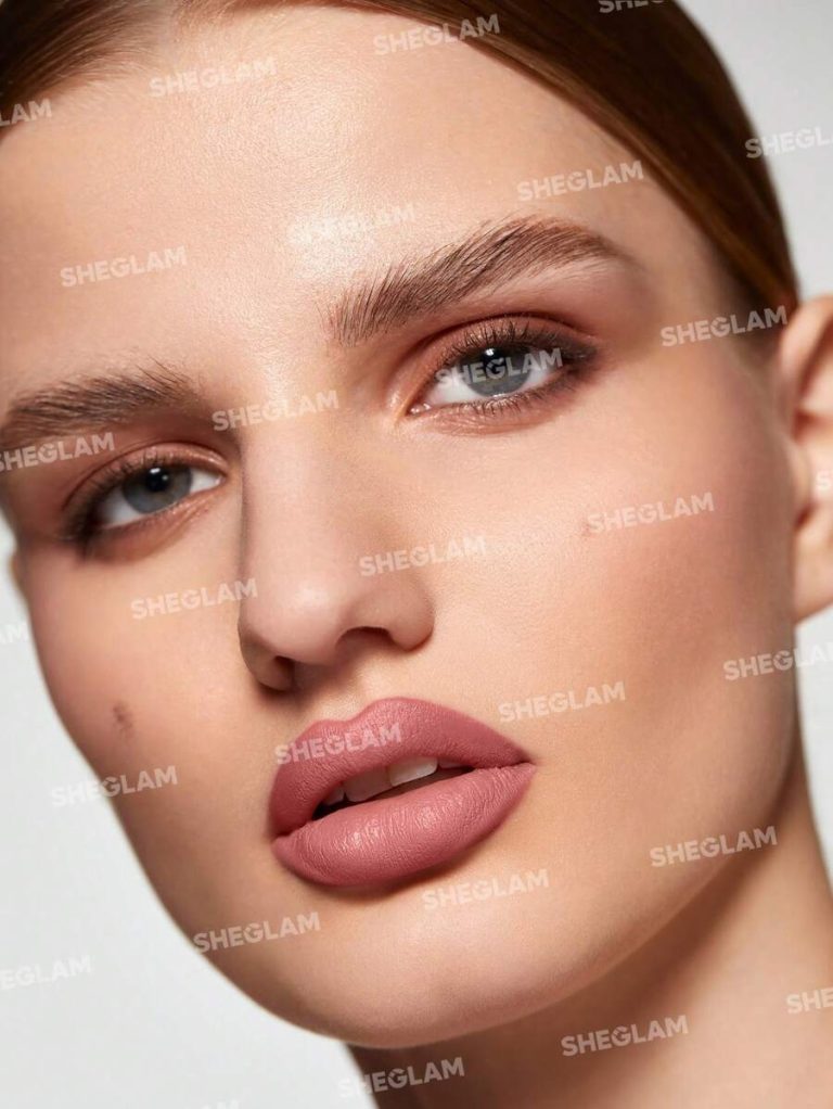 SHEGLAM Glam 101 Lipstick & Liner Duo-Deep Caramel 2-In-1 Matte Dual-Ended Lip Liner Lipstick Pencil Highly Pigmented Long Lasting Smooth Easy To Wear Lip Makeup Pink Brown Lip Liner Brand Beauty Makeup Cosmetic For Women Girls Perfect For Fall Winter Ideal For Y2K Fancy Fashion Suitable For Birthday Present Halloween Party Ready Best Color - Image 4
