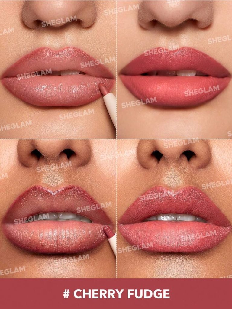 SHEGLAM Glam 101 Lipstick & Liner Duo-Deep Caramel 2-In-1 Matte Dual-Ended Lip Liner Lipstick Pencil Highly Pigmented Long Lasting Smooth Easy To Wear Lip Makeup Pink Brown Lip Liner Brand Beauty Makeup Cosmetic For Women Girls Perfect For Fall Winter Ideal For Y2K Fancy Fashion Suitable For Birthday Present Halloween Party Ready Best Color - Image 12