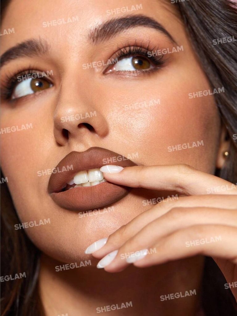 SHEGLAM Glam 101 Lipstick & Liner Duo-Deep Caramel 2-In-1 Matte Dual-Ended Lip Liner Lipstick Pencil Highly Pigmented Long Lasting Smooth Easy To Wear Lip Makeup Pink Brown Lip Liner Brand Beauty Makeup Cosmetic For Women Girls Perfect For Fall Winter Ideal For Y2K Fancy Fashion Suitable For Birthday Present Halloween Party Ready Best Color - Image 49