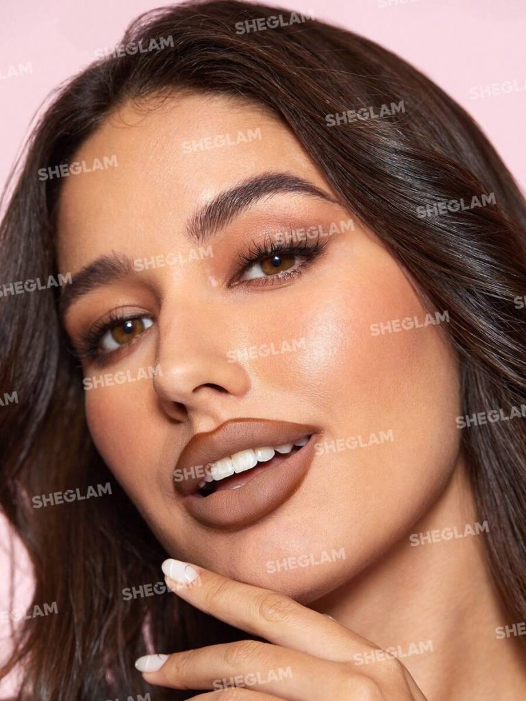 SHEGLAM Glam 101 Lipstick & Liner Duo-Deep Caramel 2-In-1 Matte Dual-Ended Lip Liner Lipstick Pencil Highly Pigmented Long Lasting Smooth Easy To Wear Lip Makeup Pink Brown Lip Liner Brand Beauty Makeup Cosmetic For Women Girls Perfect For Fall Winter Ideal For Y2K Fancy Fashion Suitable For Birthday Present Halloween Party Ready Best Color - Image 58