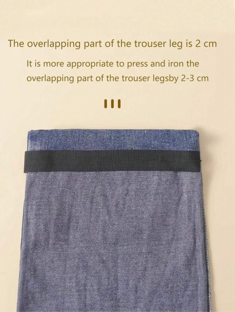 Pants Hem Tape - Self Adhesive No-Sew Pants Leg Shortening Hem Tape, Versatile Pants Hem Hem Extender - Image 8