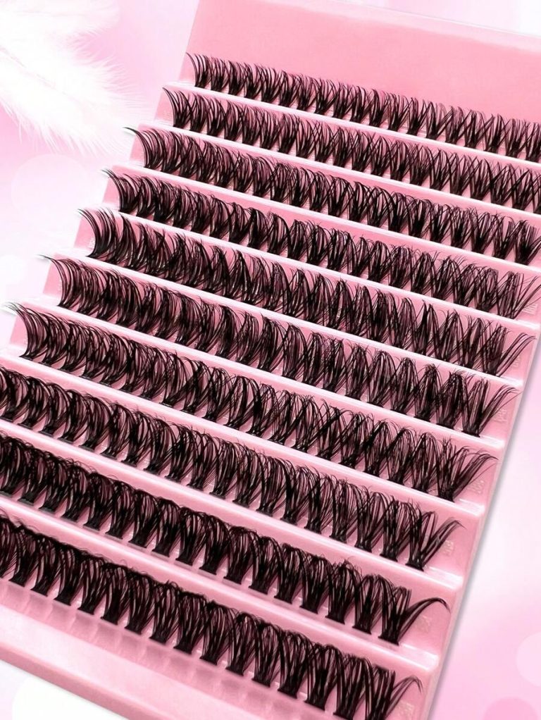 200PCS Dramatic C-Curl 8-16MM Mix DIY Lash Extension Kit Set DIY Bottom Lashes Eyelashes Book Big Volume Soft Individual Cluster Lashes Create A Fluffy Natural Wispy Y2k Butterfly Elements Pink Base Card Look At Home Long Lasting DIY Lashes Glue, DIY Glue Remover, DIY Lashes Tweezers (Bottom Lashes+100D) Lash Clusters Kit, Lashes, Eyelashes, Fake Lashes - Image 8