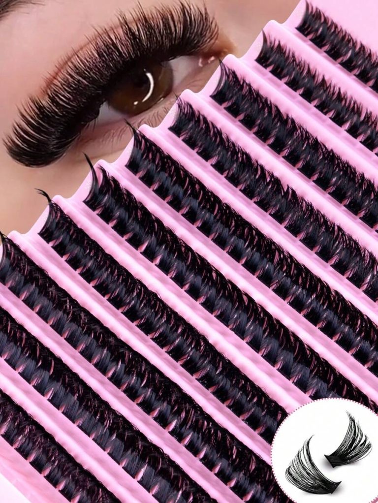 200PCS Dramatic C-Curl 8-16MM Mix DIY Lash Extension Kit Set DIY Bottom Lashes Eyelashes Book Big Volume Soft Individual Cluster Lashes Create A Fluffy Natural Wispy Y2k Butterfly Elements Pink Base Card Look At Home Long Lasting DIY Lashes Glue, DIY Glue Remover, DIY Lashes Tweezers (Bottom Lashes+100D) Lash Clusters Kit, Lashes, Eyelashes, Fake Lashes - Image 13