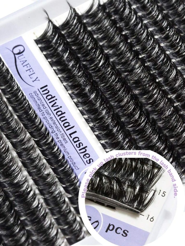 Lash Extension Kit Lash Clusters Kit Thick Eyelash Clusters D Curl Wispy Individual Lashes Cluster Eyelash Extensions False Eyelashes DIY Lash Extension Kit (9-16MIX Thick KIT) Lash Clusters Kit, Lashes, Eyelashes, Fake Lashes - Image 7