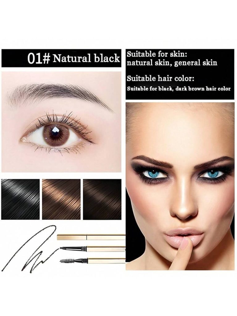 Waterproof Sweat-proof Ultra Fine Eyebrow Pencil - Image 11