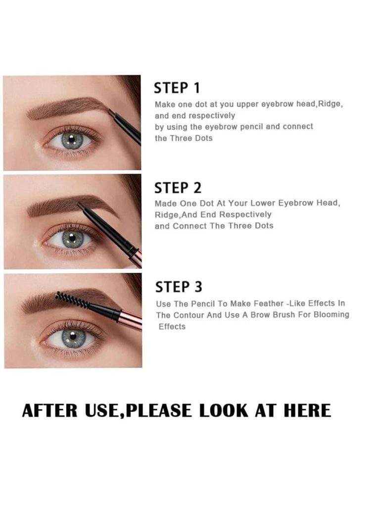 Waterproof Sweat-proof Ultra Fine Eyebrow Pencil - Image 13