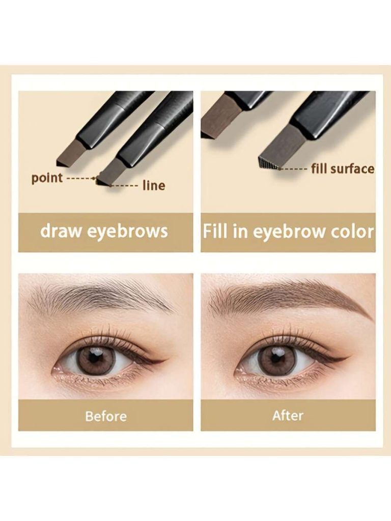 Waterproof Sweat-proof Ultra Fine Eyebrow Pencil - Image 19
