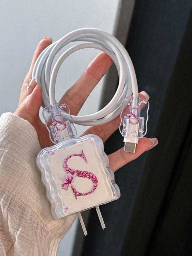 3pcs Set Charging Cable Protector Case, 26 Alphabet Letter Pattern A/B/C/D/E/F/G/H/Y/J/K/L/M/N/O/P/Q/R/S/T/U/V/W/S/Y/Z, Suitable For 20W UK Apple Fast Charger Adapter Charger Protector Charger Case Phone Accessories - Image 15