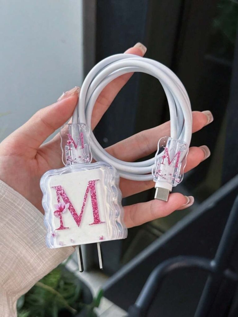 3pcs Set Charging Cable Protector Case, 26 Alphabet Letter Pattern A/B/C/D/E/F/G/H/Y/J/K/L/M/N/O/P/Q/R/S/T/U/V/W/S/Y/Z, Suitable For 20W UK Apple Fast Charger Adapter Charger Protector Charger Case Phone Accessories - Image 17