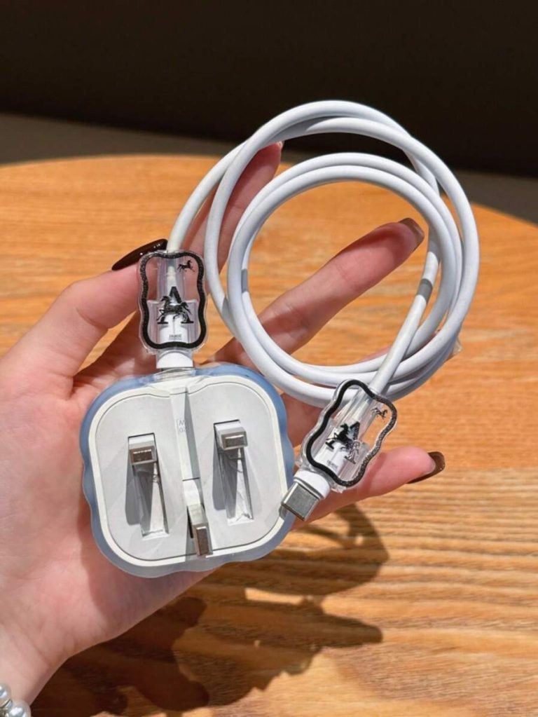 3pcs Set Charging Cable Protector Case, 26 Alphabet Letter Pattern A/B/C/D/E/F/G/H/Y/J/K/L/M/N/O/P/Q/R/S/T/U/V/W/S/Y/Z, Suitable For 20W UK Apple Fast Charger Adapter Charger Protector Charger Case Phone Accessories - Image 45