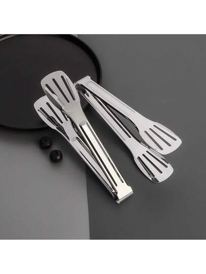 Stainless Steel Food Clips Home Baking Bread Clips Buffet Anti-Scalding Steak Clips Baked Pork Clips Food Clips, Family Dinner Supplies, Party Supplies