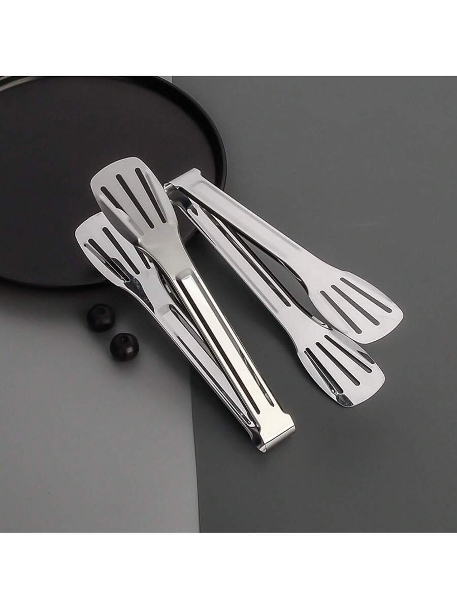 Stainless Steel Food Clips Home Baking Bread Clips Buffet Anti-Scalding Steak Clips Baked Pork Clips Food Clips, Family Dinner Supplies, Party Supplies - Image 2