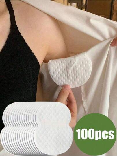 Armpit Sweat Pads, Disposable Underarm Absorption Sweat Pad, And Effective, Breathable,, Absorbing Patch, Lightweight And Sweat Absorbing,Comfortable And Odorless, Easy To Use, Suitable Both Men And Women In Hot Summer(10PCS/20PCS/50PCS )Body Care Travel,Sport,Outdoor,Summer,Stickers, Holiday Giving