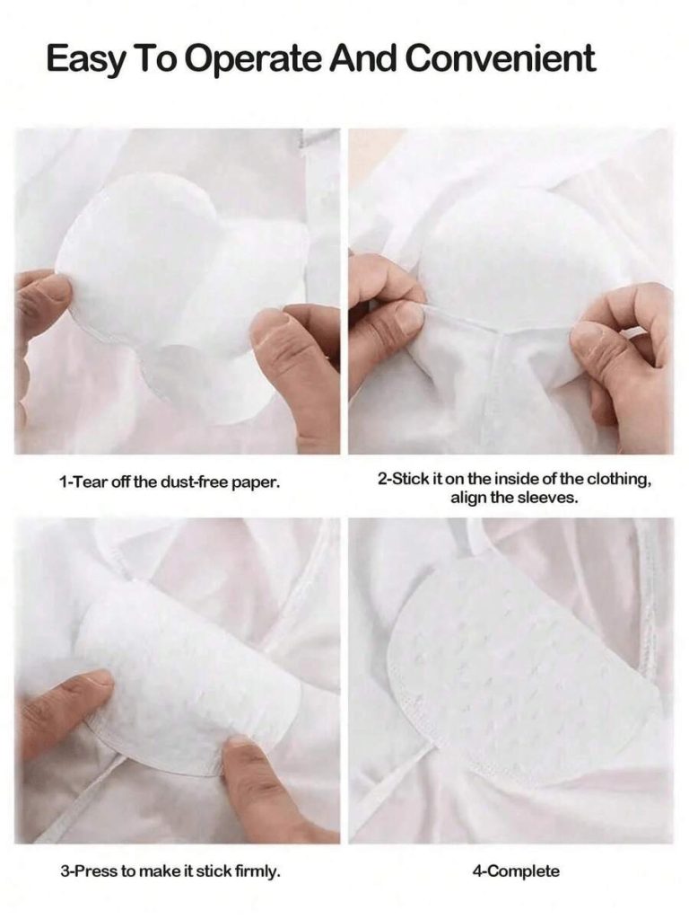 Armpit Sweat Pads, Disposable Underarm Absorption Sweat Pad, And Effective, Breathable,, Absorbing Patch, Lightweight And Sweat Absorbing,Comfortable And Odorless, Easy To Use, Suitable Both Men And Women In Hot Summer(10PCS/20PCS/50PCS )Body Care Travel,Sport,Outdoor,Summer,Stickers, Holiday Giving - Image 6
