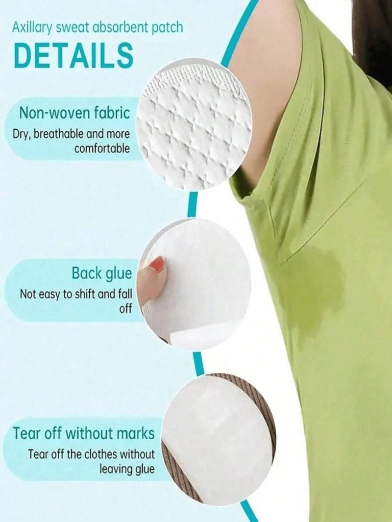 Armpit Sweat Pads, Disposable Underarm Absorption Sweat Pad, And Effective, Breathable,, Absorbing Patch, Lightweight And Sweat Absorbing,Comfortable And Odorless, Easy To Use, Suitable Both Men And Women In Hot Summer(10PCS/20PCS/50PCS )Body Care Travel,Sport,Outdoor,Summer,Stickers, Holiday Giving - Image 10