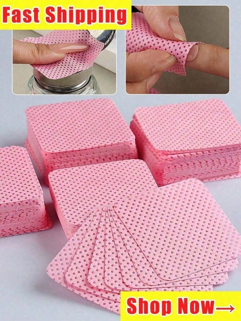 1000/400pcs Gel Nail Polish Remover Wipes Cleaner Nail Remover Lint Free Wipes Cleaner Paper Pad Wholesale Makeup Tools, Cleaner, Nail Art, Nail Polish Remover, Lint Free Wipes, Cleaner, Paper Pad - Image 3