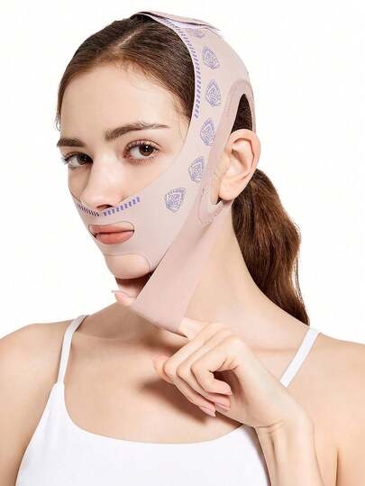 V-Face Face Lifting Mask, Can Be Used For Sleep, Exercise And Yoga, Reusable