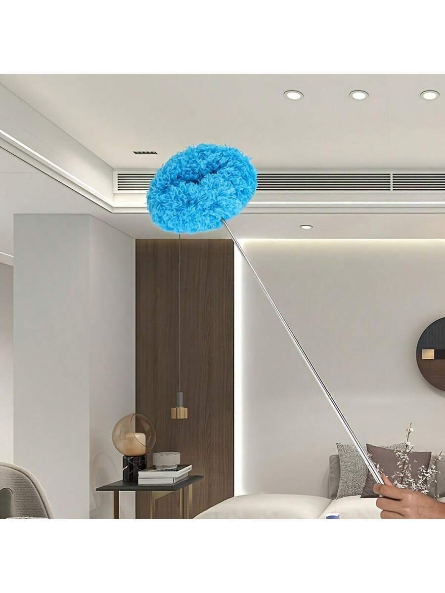 Long-Handled Microfiber Ceiling Fan Duster - Dust-Locking, Reusable, Machine Washable, Effortless Cleaning Brush -Ideal For RVs & Home Use - Image 30