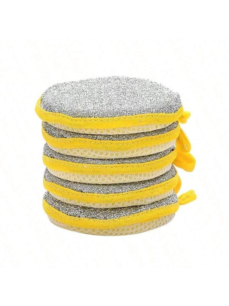 10 Pack Double-Sided Sponge Kitchen Dishwasher Sponge Brush - Image 6