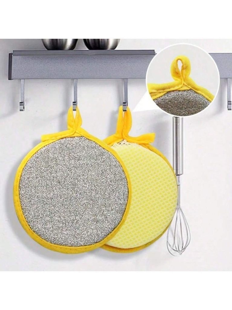 10 Pack Double-Sided Sponge Kitchen Dishwasher Sponge Brush - Image 8