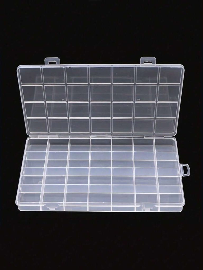 1pc Multi-Purpose Transparent Box Plastic Empty Storage Box, Used For Storing Earrings, Rings, Jewelry, Nail Art, Nail Tools, Nail Accessories, Jewelry Decoration And Storage. Gifts For Women Sun Travel Cool Back To School - Image 11