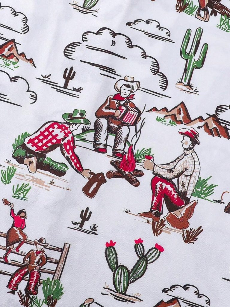 2pcs Women Western Cowgirl & Wagon Print Sleepwear Set, Elastic Waist, Cartoon Pattern, Short Sleeve Top And Shorts, Comfortable For All Seasons - Image 30