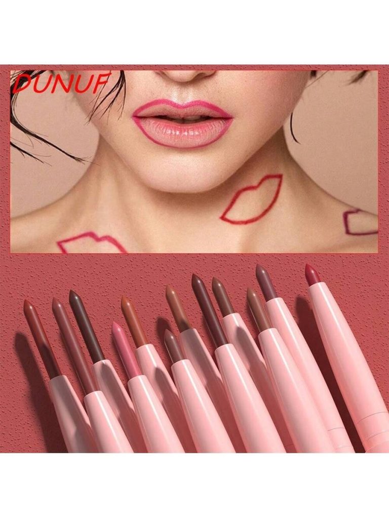 DUNUF 1 Pcs Skin-Friendly Long-Lasting Lip Liner Waterproof, Sweat Resistant, Easy To Color, Fast To Fade, Easy To Carry Rich Colors, Choose A Variety Of Beautiful Packaging Makeup Gifts - Image 6