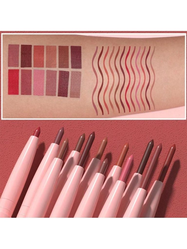 DUNUF 1 Pcs Skin-Friendly Long-Lasting Lip Liner Waterproof, Sweat Resistant, Easy To Color, Fast To Fade, Easy To Carry Rich Colors, Choose A Variety Of Beautiful Packaging Makeup Gifts - Image 7