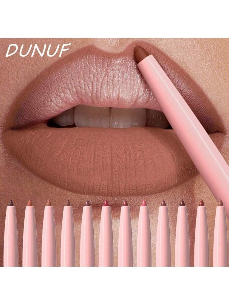 DUNUF 1 Pcs Skin-Friendly Long-Lasting Lip Liner Waterproof, Sweat Resistant, Easy To Color, Fast To Fade, Easy To Carry Rich Colors, Choose A Variety Of Beautiful Packaging Makeup Gifts - Image 12