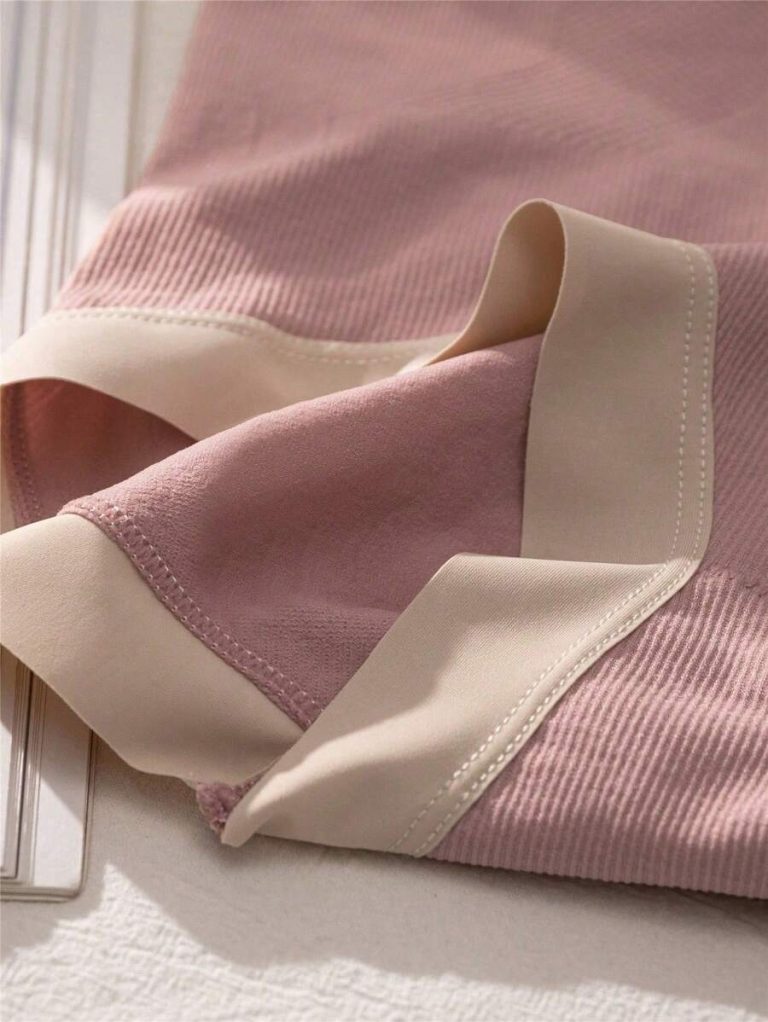 6pcs Women's Seamless High Waist Triangle Panties, Assorted Colors - Image 14